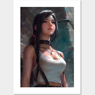 FF7 Rebirth Tifa Lockhart Posters and Art